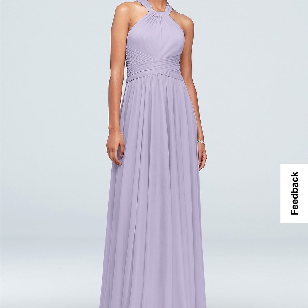 Purple/ Quartz David’s Bridal Bridesmaid Dress (Prom Dress/ Gala Dress)